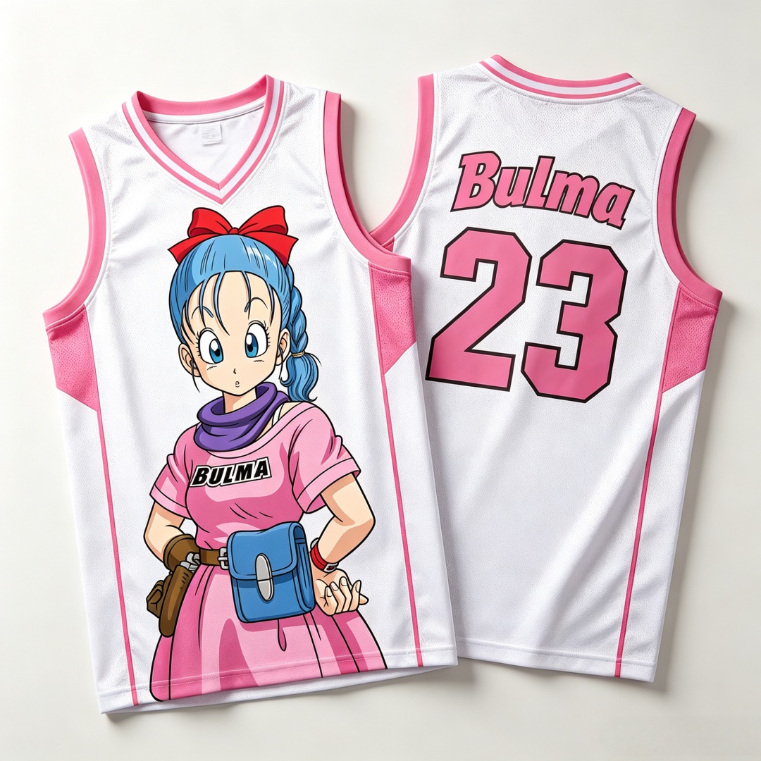 Basketball Arcade Game - Camiseta de Basquete Dragon Ball Bulma