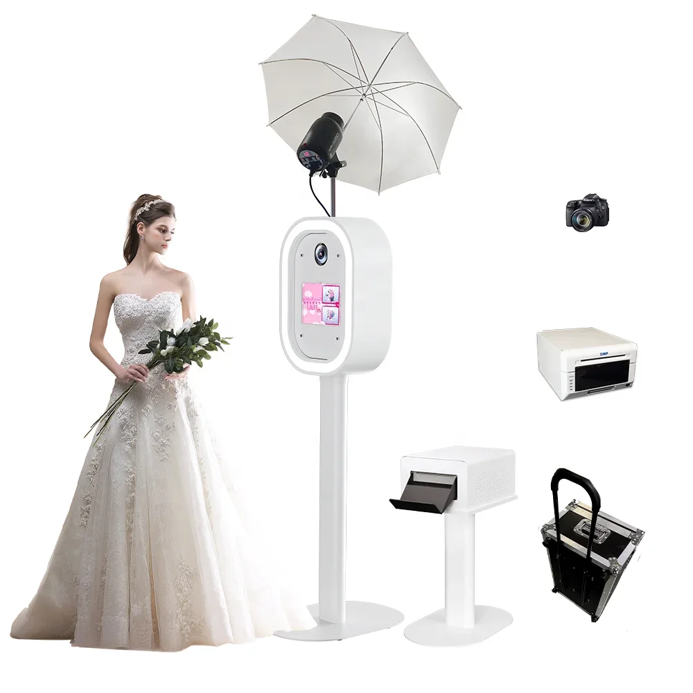Photo Booth Machine - Máquina portátil de cabine fotográfica DSLR