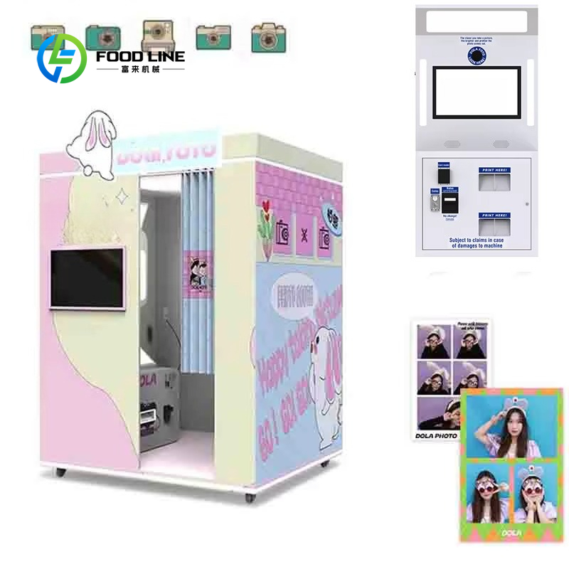Photo Booth Machine - Máquina de Fotografia para Eventos, Cabine