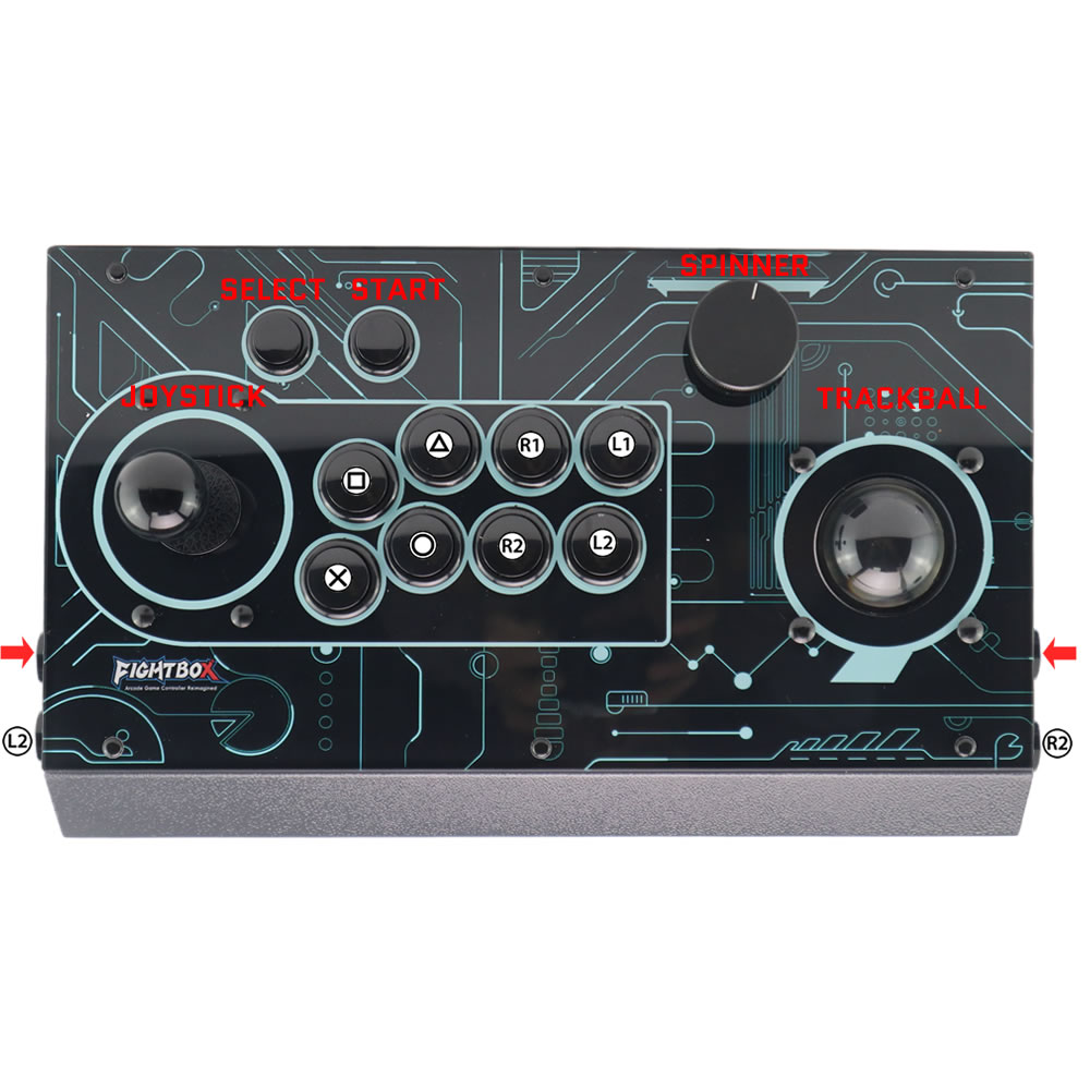 FightBox R10-PRO Arcade Fight  - Trackball Controller Arcade avaliação e preço