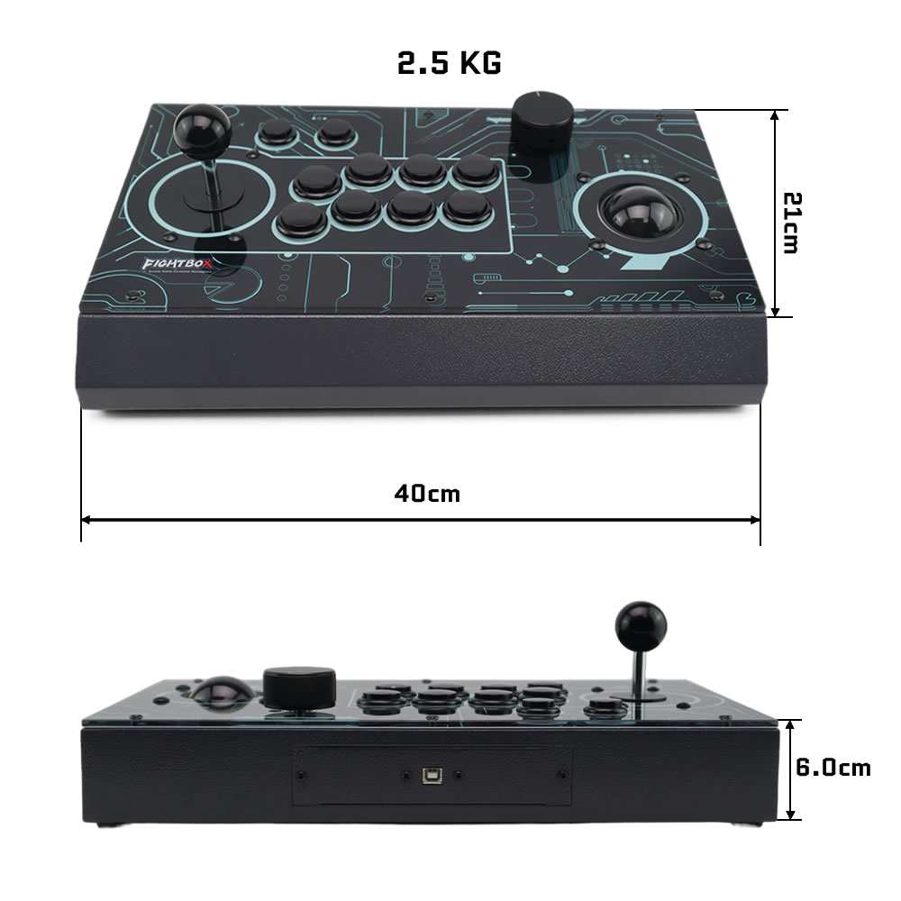 FightBox R10-PRO Arcade Fight  - Trackball Controller Arcade avaliação e preço