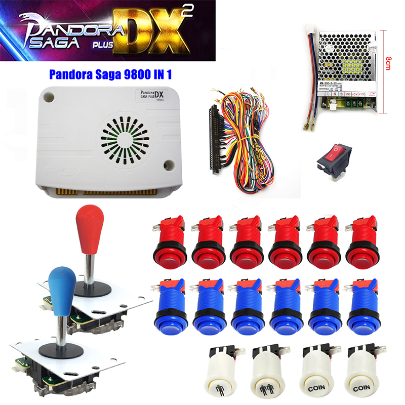 Kit DIY Arcade 9800 em 1 Pando - Trackball Controller Arcade avaliação e preço