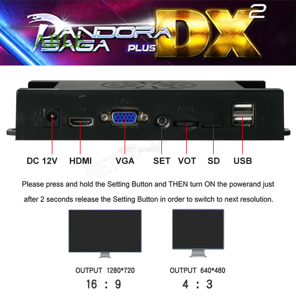 26800 em 1 caixa de saga pando - Trackball Controller Arcade avaliação e preço